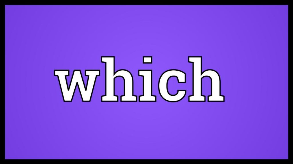 of which là gì